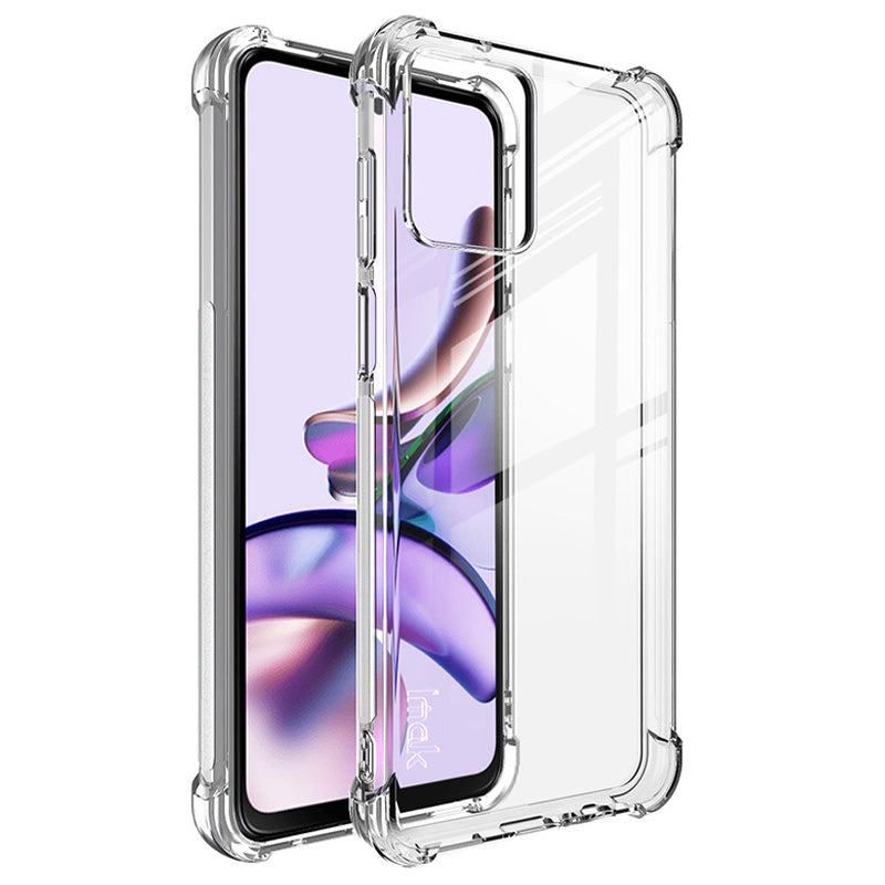 IMAK For Motorola Moto G73 5G Anti-Yellowing Airbag Cushion Design Phone Cover Clear TPU Phone Case IMAK For Motorola Moto G73 5G Anti-Yellowing Airbag Cushion Design Phone Cover Clear TPU Phone Case